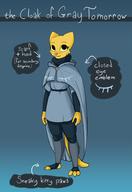 Cloak_of_Gray_Tomorrow_(contest_entry) character:Katia_Managan claws clothing_design text