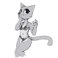 adorable artist:gatograph character:Katia_Managan painted_underwear very_casually_underdressed