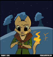 Katia's_wizard_robe artist:Archemetis character:Katia_Managan magic_fire night practice self_inflicted_burns