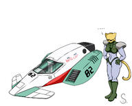 F-Zero artist:_gpainfox55 character:Rajirra crossover dwarven_corvette knock_off