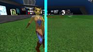 3D Kvatch_arena_armor amulet_of_silence artist:MikeyTheFox character:Katia_Managan poledancing