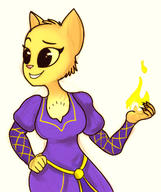 Sigrid's_Robes artist:foursnail character:Katia_Managan fire magic magic_fire
