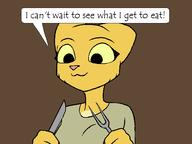Khajiit animation black_eyes character:Katia_Managan food khajiit_racism rags rats text