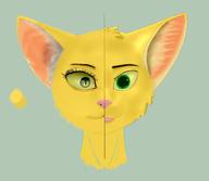 character:Katia_Managan green_eyes inconsistent_rendering portrait