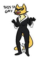 Black_Cat Cosplay artist:Mediocre_Scrublord character:Katia_Managan crossover rude text