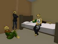 3D Second_Life artist:MikeyTheFox character:Katia_Managan hoodie_katia