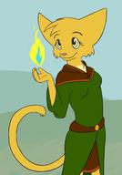 Katia's_wizard_robe artist:Cane-McKeyton character:Katia_Managan magic_fire yellow_eyes
