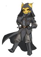 Cosplay character:Katia_Managan hoodie_katia yellow_eyes