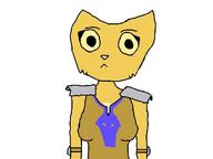 Kvatch_arena_armor armor artist:scoopski character:Katia_Managan plain_background