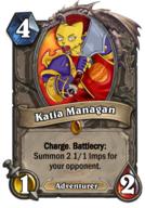 artist:POMA character:Katia_Managan crossover hearthstone playing_cards
