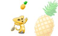 adorable character:Katia_Managan chibi pineapple very_casually_underdressed