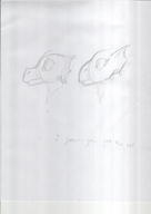 artist:Kazerad character:Quill-Weave monochrome portrait sketch text