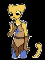 Kvatch_arena_armor animation artist:KillerfishSG character:Katia_Managan confusion fork