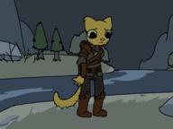 Skyrim adorable animation artist:wookylee character:Katia_Managan wet_kitty