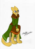 Katia's_wizard_robe adorable artist:Mancoin character:Katia_Managan happy hope sitting smiling text