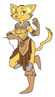 Kvatch_arena_armor Yellow_Team character:Katia_Managan