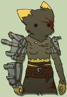 Cosplay Fallout artist:Lykozze blood character:Katia_Managan crossover raider