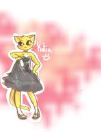 adorable blushing character:Katia_Managan dress