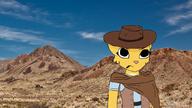artist:TVHead character:Katia_Managan clint_eastwood cowboy_hat desert western