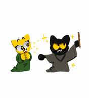 actual_talent black_cats character:Katia_Managan character:Little_Katia google_doodle magic magic_wand