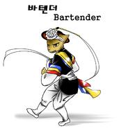Khajiit character:bartender looking_badass text traditional_clothing