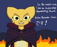 Re:ZERO character:Katia_Managan crossover fire portrait
