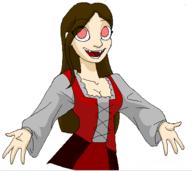 adorable artist:Kazerad character:Nah knock_off red_eyes vampirism