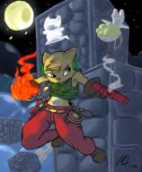 Blade amulet_of_silence artist:TheMLT cave_story character:Katia_Managan crossover firearms magic_fire