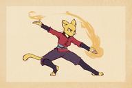 Avatar_The_Last_Airbender acrobatics artist:doxhun character:Katia_Managan crossover magic_fire traditional_clothing