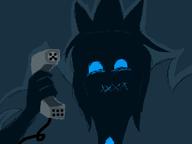 artist:mrojo27 blue_eyes character:nightmare_king dwemer_technology meme