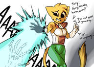 Dragon_Ball_Z artist:Plague_of_Gripes character:Katia_Managan crossover text