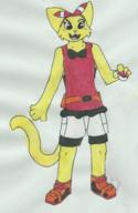 Cosplay Pokemon character:Katia_Managan crossover happy modern_clothing smiling