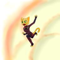 Katia's_Thief_Tunic acrobatics artist:POMA character:Katia_Managan fire green_eyes