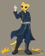 Cosplay Fullmetal_Alchemist artist:MinnoSimmins character:Katia_Managan crossover looking_badass magic_fire