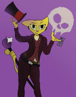 Cairn_Corp Cosplay artist:lapma character:Katia_Managan magic_staff misuse_of_tail modern_clothing