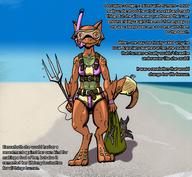 artist:Bluedraggy artist:KuroNeko character:Dodger fish swimsuit text