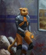 Cosplay Half-Life artist:Radian character:Katia_Managan crossover dwemer_technology green_eyes
