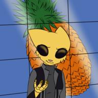 Cosplay Deus_Ex animation artist:8Aerondight8 character:Katia_Managan dwemer_technology pineapple sunglasses