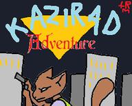 Kazerad:ADVENTURE Khajiit MS_Paint animation artist:Furrymoan blood character:Kazerad character:ebil_kazerad fansnark firearms