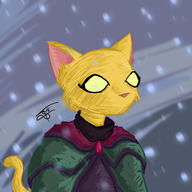 Cloak_of_Gray_Tomorrow artist:Prophet_Lord blind_eyes character:Katia_Managan snow