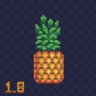 artist:WBGaming81 fruit pineapple text