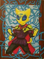 Cloak_of_Gray_Tomorrow Katia's_Thief_Tunic Khajiit artist:Sparkafterdark character:Katia_Managan featured_masterpiece looking_badass magic witch-hunter_control_panel