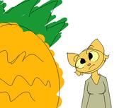artist:Smash_Cooper character:Katia_Managan confusion pineapple sketch