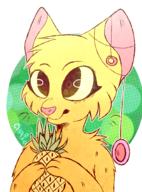 adorable artist:CHAI character:Katia_Managan featured_masterpiece pineapple portrait very_casually_underdressed yo-yo