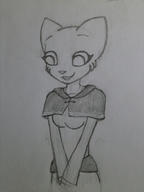 Katia's_wizard_robe artist:KillerfishSG character:Katia_Managan happy sketch