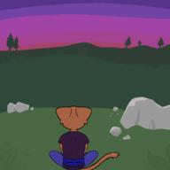 Khajiit animation artist:ChrisMono audience character:Katia_Managan text wilderness