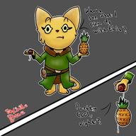 Katia's_wizard_robe artist:_TanziniteBone character:Katia_Managan pineapple yo-yo