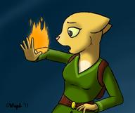 Katia's_wizard_robe artist:AdeptOmega character:Katia_Managan self_inflicted_burns