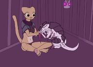 Katia's_Thief_Tunic Khajiit Sigrid's_dungeon Tyranids Warhammer40000 accidents_waiting_to_happen adorable animation artist:Bokdan0 character:Katia_Managan crossover painted_underwear skeletons waggy_tail