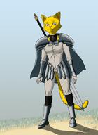 Blade armor artist:Doodlemancer character:Katia_Managan claymore crossover